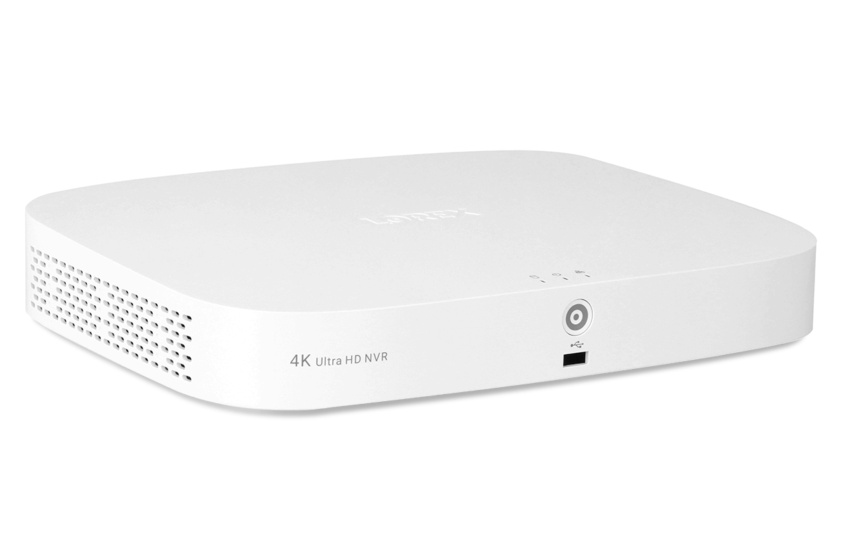 Lorex 4K 8-Channel 2TB Network Video Recorder with Smart Motion Detection, Voice Control and Fusion Capabilities