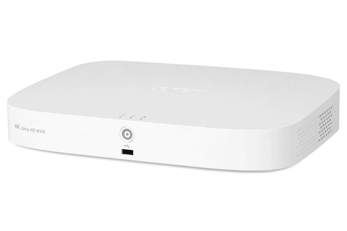 Lorex 4K 8-Channel 2TB Network Video Recorder with Smart Motion Detection, Voice Control and Fusion Capabilities