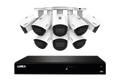 Lorex Fusion Series 4K 16 Camera Capable 3TB Wired NVR System with A14 IP Bullet Cameras