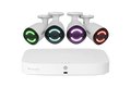 Lorex Fusion 4K 16-Channel 2TB Wired NVR System with 8 Smart Security Lighting Cameras