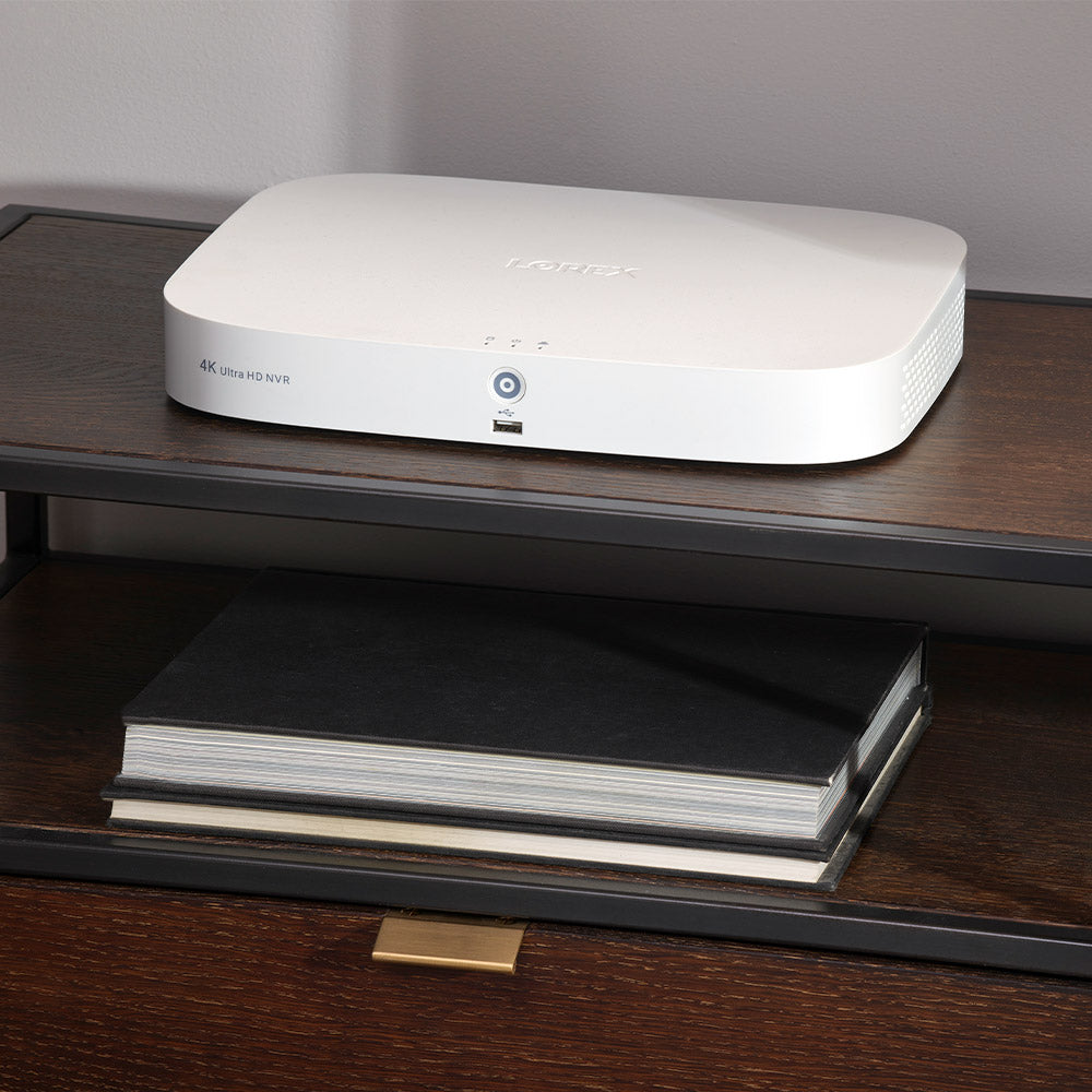 Lorex Fusion Series 4K 16 Camera Capable (8 Wired + 8 Fusion Wi-Fi) 2TB Wired NVR System with A14 IP Bullet Cameras