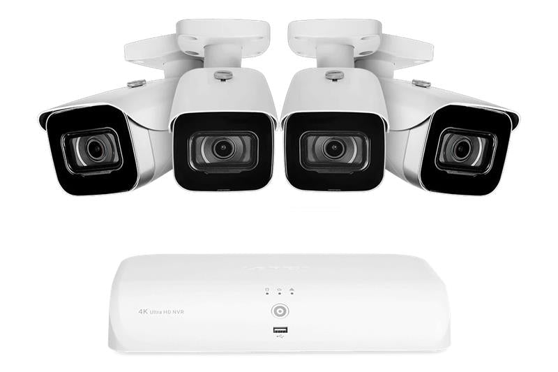 Lorex Fusion 4K 16-Channel (8 Wired 8 Fusion Wi-Fi) 2TB NVR CCTV System with Bullet Cameras