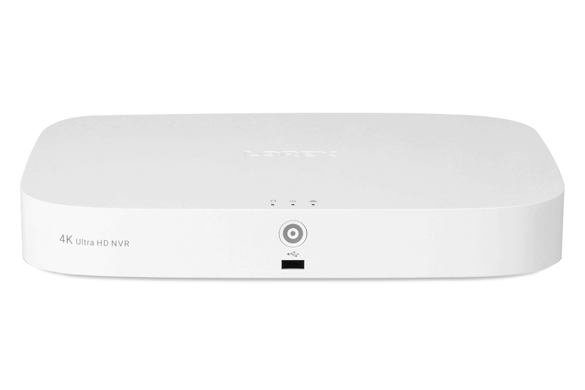 Lorex 4K 8-Channel 2TB Network Video Recorder with Smart Motion Detection, Voice Control and Fusion Capabilities