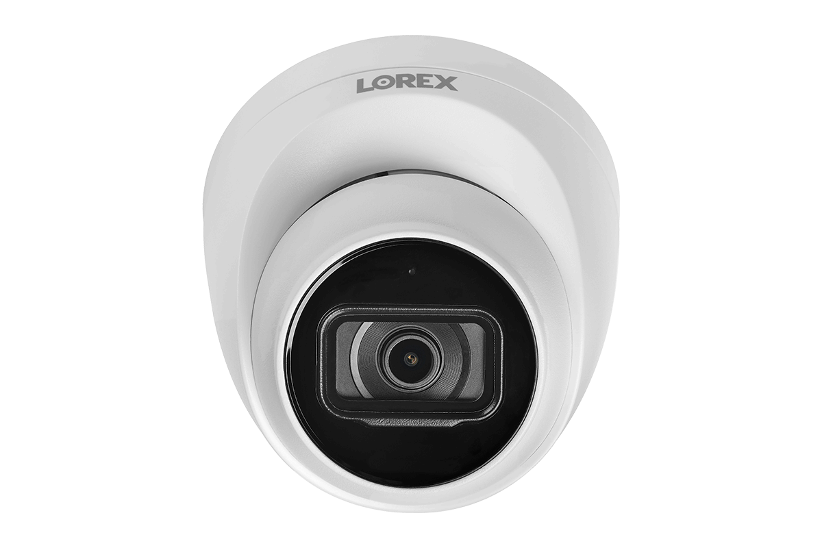 Lorex Fusion 4K 8-Channel 2TB NVR CCTV Wired System with Dome Cameras Featuring Listen-In Audio
