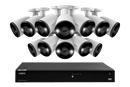 Lorex Fusion 4K 16-Channel 3TB NVR Wired System with IP Bullet Cameras Featuring Smart Deterrence and 2-Way Audio - image 8 of 8