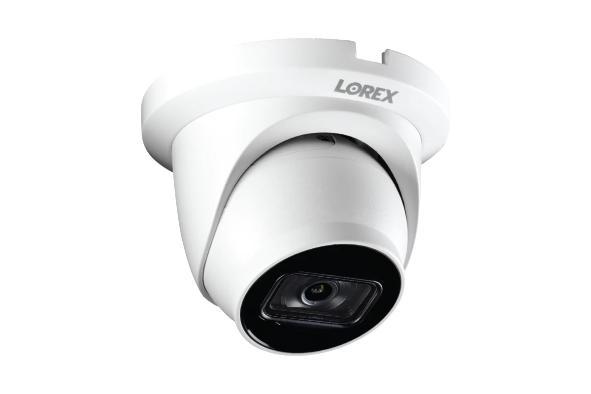 Lorex A14 IP Wired Dome Security Camera with Listen-In Audio and Smart Motion Detection