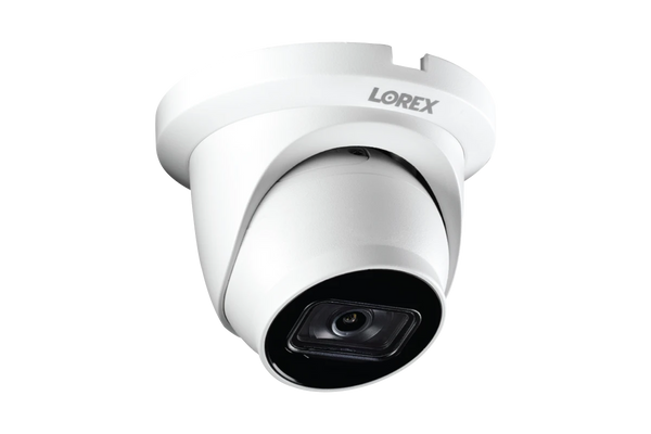 Lorex A14 IP Wired Dome Security Camera with Listen-In Audio and Smart Motion Detection