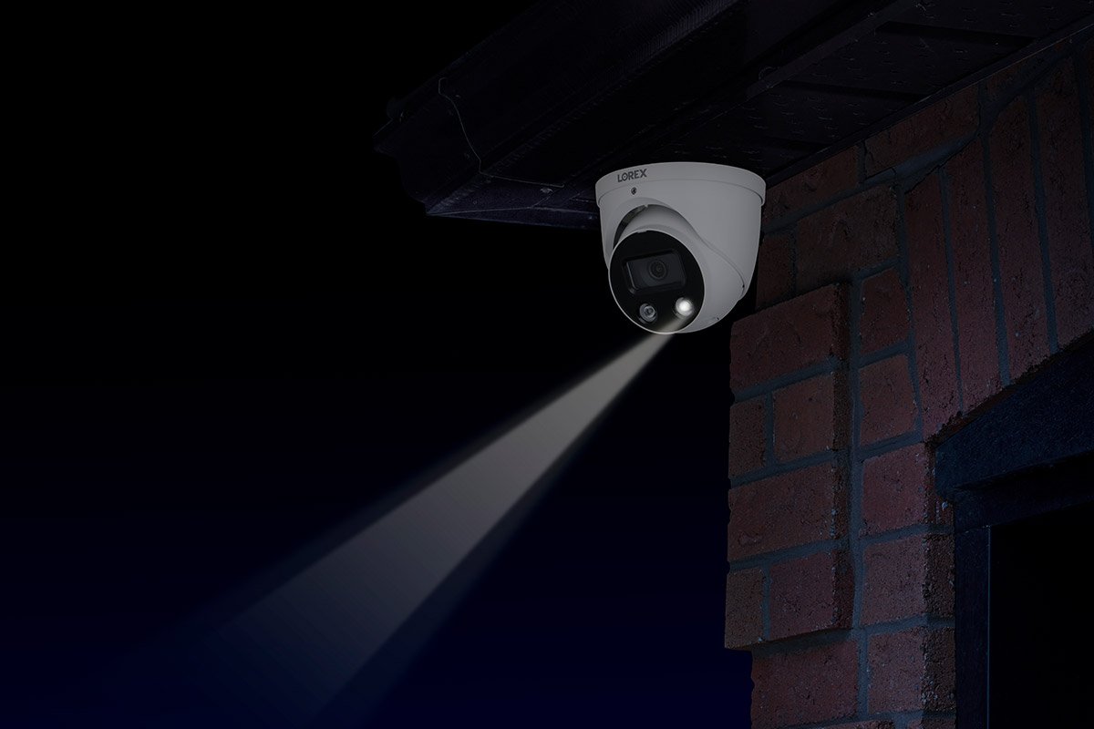 Lorex Fusion 4K 16-Channel 3TB NVR Wired System with IP Dome Cameras Featuring Smart Deterrence and 2-Way Audio