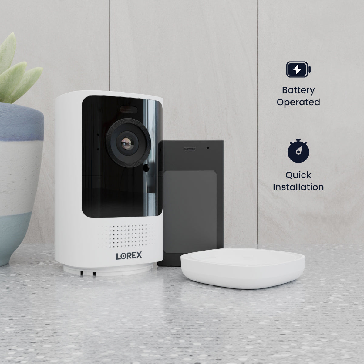 Lorex 4K Spotlight Battery Wi-Fi Security Camera