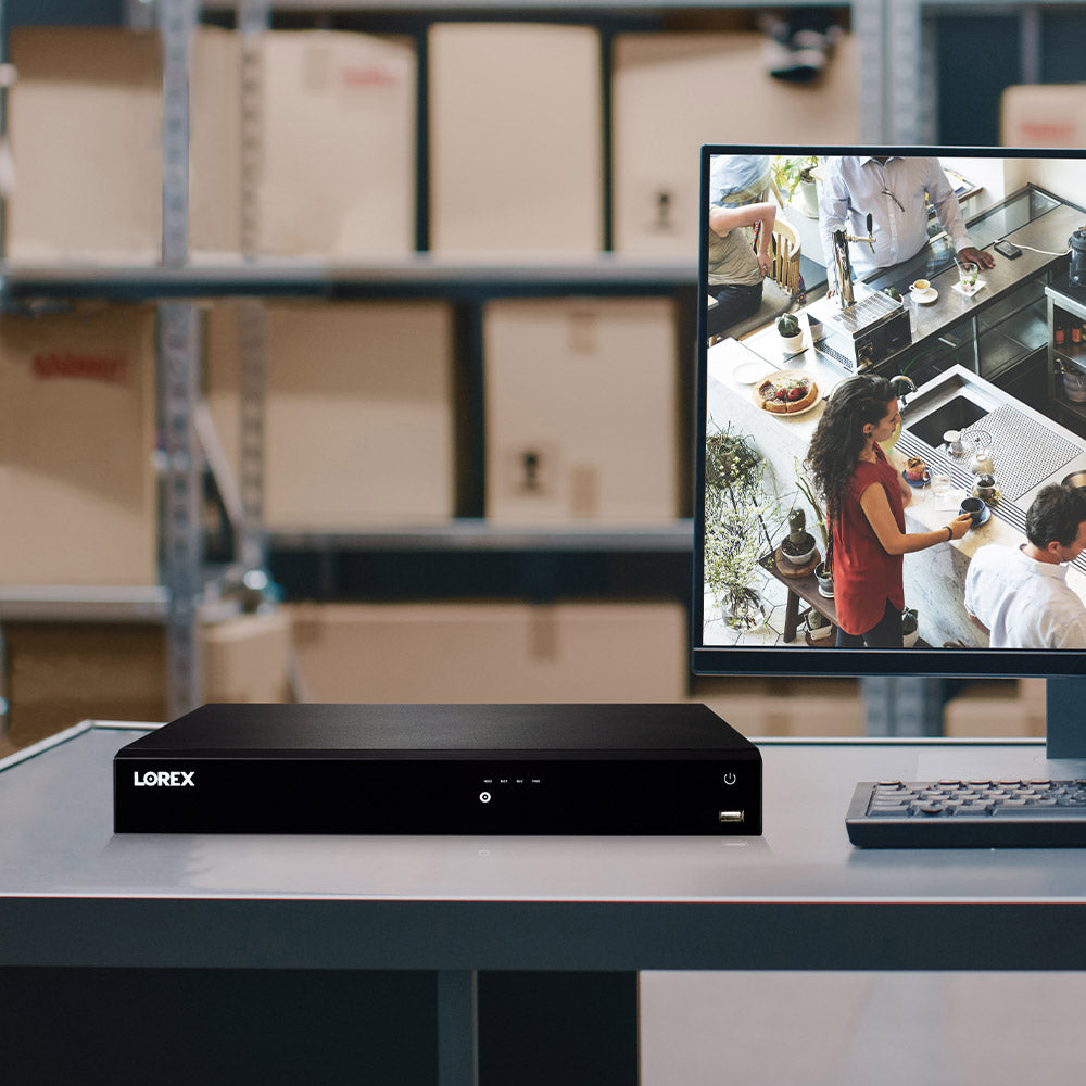 A14 Series - 4K IP (PoE) Wired Security Cameras with Fusion Series NVR