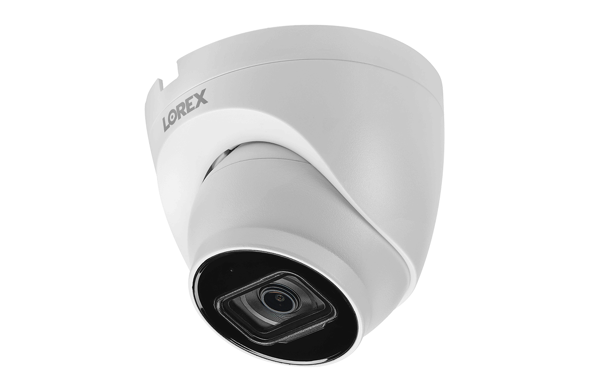 Lorex Fusion 4K 8-Channel 2TB NVR CCTV Wired System with Dome Cameras Featuring Listen-In Audio