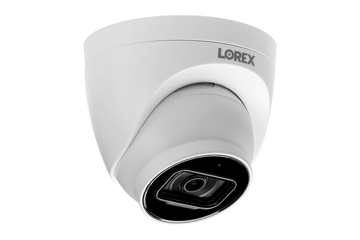 Lorex Fusion 4K 8-Channel 2TB NVR CCTV Wired System with Dome Cameras Featuring Listen-In Audio