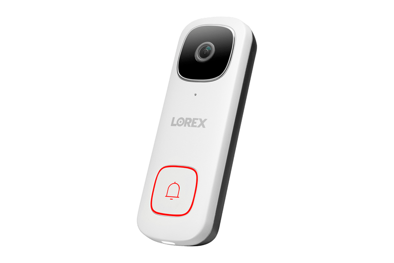 2K Wire-Free, Battery-operated Security System (2-Cameras) with 2K Wi-Fi Video Doorbell - H32A2TU