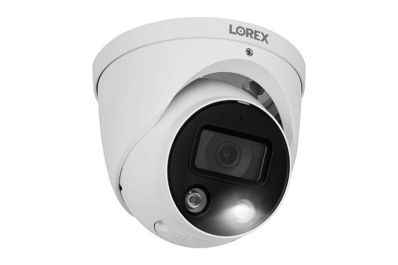 4K Ultra HD Smart Deterrence IP Dome Camera with Smart Motion Detection Plus - E893DDP