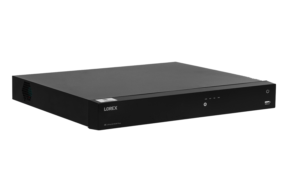Lorex 4K 16-Channel 3TB Network Video Recorder with Smart Motion Detection, Voice Control and Fusion Capabilities - N863A63BG