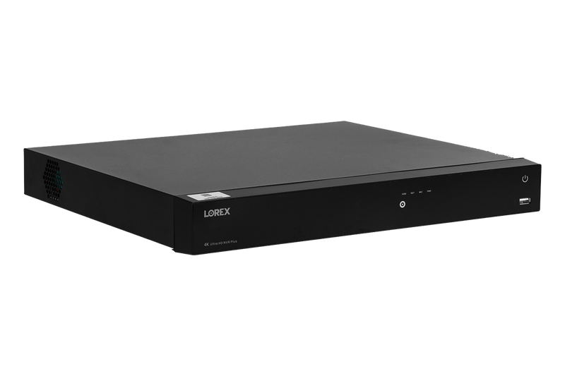 Lorex 4K 16-Channel 4TB Wired System with 9 Cameras + Smart Sensor Kit - N8634-8AF9SK-P