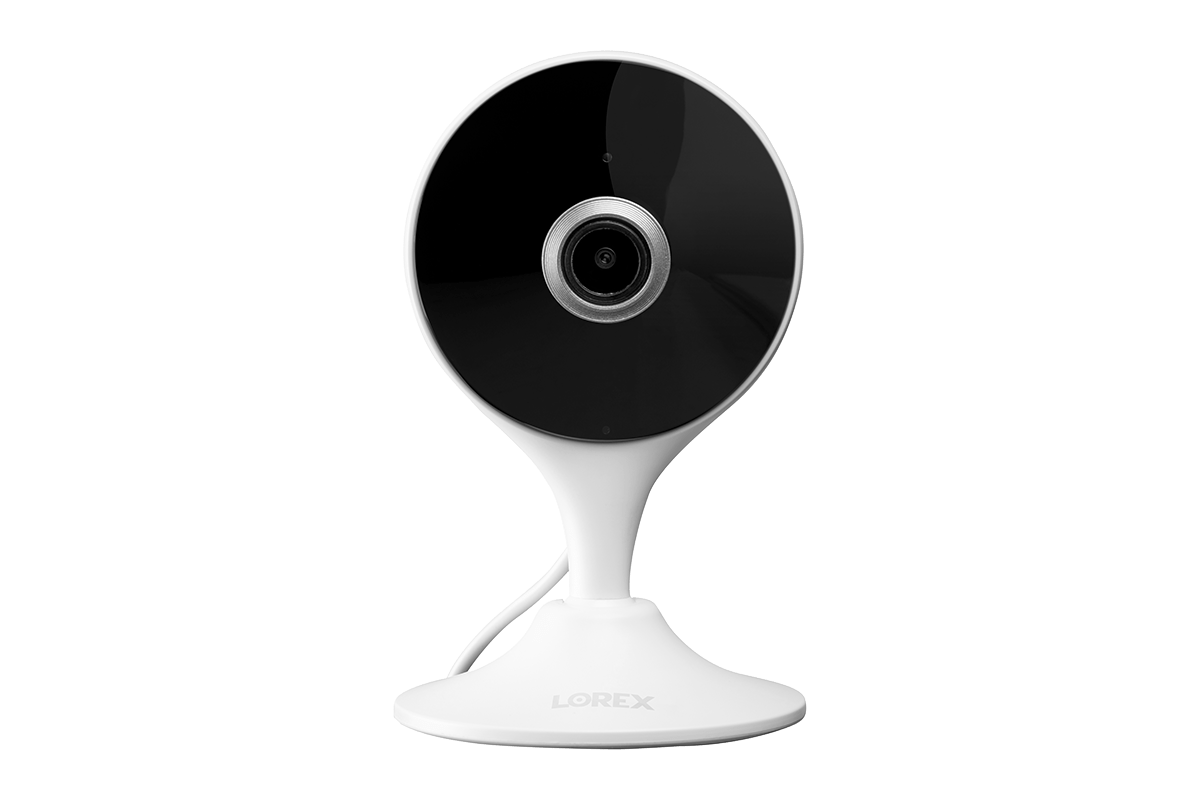 Lorex Fusion 4K 8-Channel 2TB Wired NVR System with Four 4K IP Dome Cameras + Two 2K Wi-Fi Indoor Cameras - N4K2SD-84WDK-2J